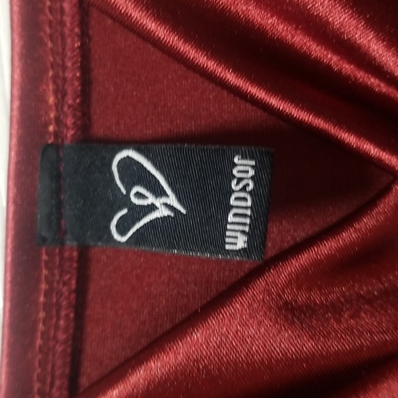 Windsor Women's Burgundy and Red Mermaid Gown XS - Picture 7 of 9